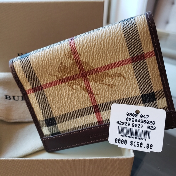 Burberry Card holder Authentic Made in Italy - Picture 2 of 10